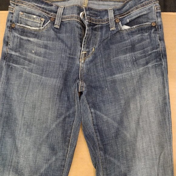 Citizens of Humanity Ingrid Low Waist Flare Stretch Denim Jeans Size 26 NWOT - Picture 3 of 6